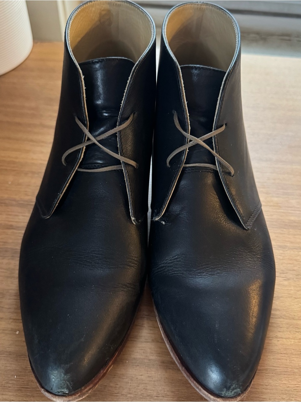 Nisolo Genuine Leather lace-up, heeled Isa Boots Sz 8